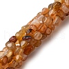 Dyed Natural Carnelian Beads Strands G-F465-22-5
