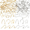 96Pcs 12 Style 304 Stainless Steel Earring Hooks STAS-PJ0001-45-2