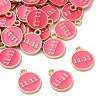 Alloy Enamel Charms ENAM-C028-01G-01-1