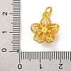 Brass Enamel Pendants KK-U042-14G-02-3