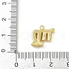 Brass Charms KK-M322-54G-06-3