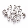 Non-Tarnish Stainless Steel Sew on Prong Settings STAS-L229-02P-1