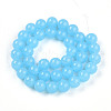 Imitation Jade Glass Beads Strands GLAA-T032-J10mm-04-2