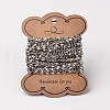 Tarnish Resistant 304 Stainless Steel Dapped Chains CHS-L015-28-2