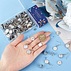 SUNNYCLUE 50Pcs 304 Stainless Steel Earring Hooks & 50Pcs Stud Earring Findings STAS-SC0008-68-3