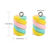 Handmade Polymer Clay Charms X-CLAY-T016-83B-2