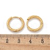 304 Stainless Steel Twist Hoop Earrings for Women EJEW-A130-02A-G-3