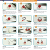 SUNNYCLUE DIY Earring Making DIY-SC0008-32-3