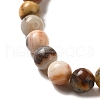 Natural Crazy Lace Agate Round Bead Strands X-G-M272-03-6mm-5