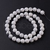 Natural Howlite Beads Strands G-D855-13-8mm-2