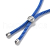 Twisted Nylon Cord Silder Bracelets DIY-B066-03P-11-3