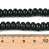 Opaque Spray Painted Glass Beads GLAA-ZX008-8mm-18X-4