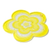 Acrylic Pendants with Glitter Powder MACR-Q160-01B-3