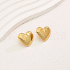 Elegant Stainless Steel Stud Earrings QH2342-2-1