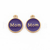 Alloy Enamel Charms ENAM-T016-11H-RS-2