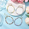 Natural Mixed Gemstone Beaded Bracelets BJEW-JB11763-1