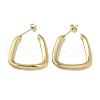 Triangle 304 Stainless Steel Stud Earrings for Women EJEW-I303-04G-1