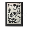 Eco-Friendly PET Plastic Hollow Painting Silhouette Stencil DRAW-PW0008-01J-1