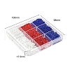 2220Pcs 9 Style Glass Seed Beads SEED-YW0001-28-4