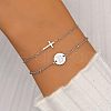 304 Stainless Steel Chain Bracelets FS-WGDF801-28-1