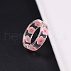 Transparent Resin Finger Rings WGC4E19-05-1