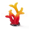 Resin Imitation Coral Ornaments DJEW-G026-02B-1