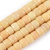Dyed Glass Beads Strands GLAA-H037-01D-1