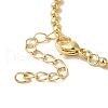 Brass & Plastic Imitation Pearl Ball Chain Bowknot Pendant Necklaces for Women NJEW-C054-03G-4