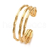 304 Stainless Steel Cuff Bangles for Women BJEW-P347-02A-4