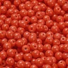 Opaque Colours Glass Seed Beads SEED-C001-02B-12-3