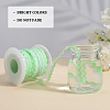 Gorgecraft Two Tone Polyester Wavy Fringe Trim Ribbon OCOR-GF0003-97A-6