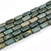 Natural Shoushan Jade Beads Strands G-N346-01A-03-2