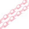 Transparent Acrylic Pendants Necklaces NJEW-JN03521-02-5
