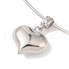 Brass Charm Necklace BJEW-Q350-04B-P-2