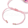 Adjustable Nylon Cord Braided Beads Bracelets BJEW-MZ00161-05-4