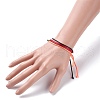 Simple Nylon Cord Bracelets Set BJEW-JB07376-02-4