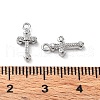 Rack Plating Brass Micro Pave Cubic Zirconia Pendants KK-K333-79P-3
