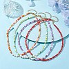 Glass Seed Beaded Necklaces for Women NJEW-JN04663-2
