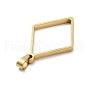 304 Stainless Steel Open Back Bezel Pendants STAS-Z091-05G-01-2