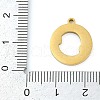 304 Stainless Steel Pendants STAS-F315-04G-3