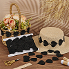 Fingerinspire 7.5 Yards Polyester Lace Trim DIY-FG0006-84A-5