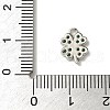 Brass Micro Pave Cubic Zirconia Charms KK-I276-44P-3