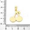 Brass Micro Pave Cubic Zirconia Pendants KK-U066-08G-3