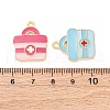 Alloy Enamel Pendants FIND-M060-16G-3
