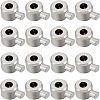 SUNNYCLUE Brass Crimp Beads KK-SC0004-42P-1