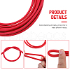10M Round Rubber Elastic Cord Lanyard Rope EC-WH0008-02B-6