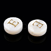 Natural Freshwater Shell Beads X-SHEL-N036-01E-3