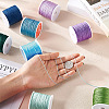 8 Rolls 8 Styles Nylon Threads NWIR-YS0001-03-6