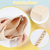 GOMAKERER 2Pcs Felt Bag Organizer Insert FIND-GO0001-31B-3
