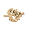 304 Stainless Steel Pendants STAS-V016-15G-2
